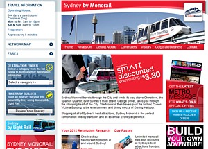 Monorail normal web site March 2012 from the Internet Archive